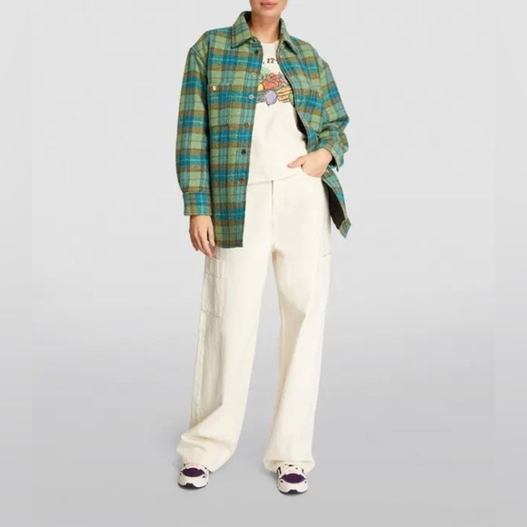 Sandro Paris Flame Sneakers, Blue/ Purple, size 40 - Picture 2 of 12